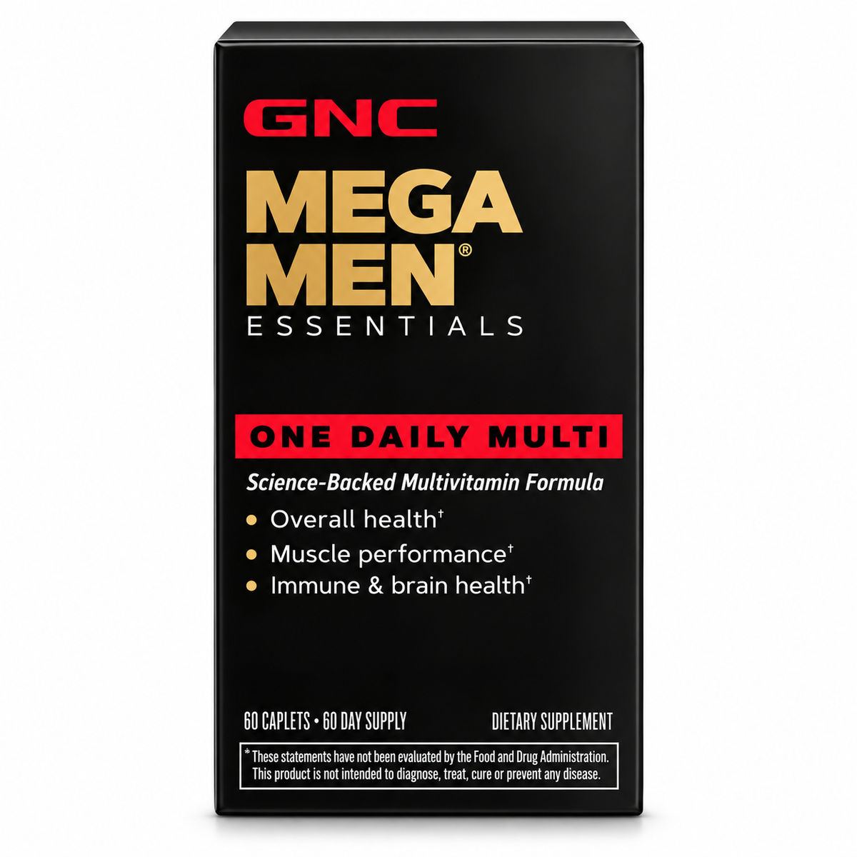 Multivitamínico Mega Men One Daily 60 Comprimidos GNC
