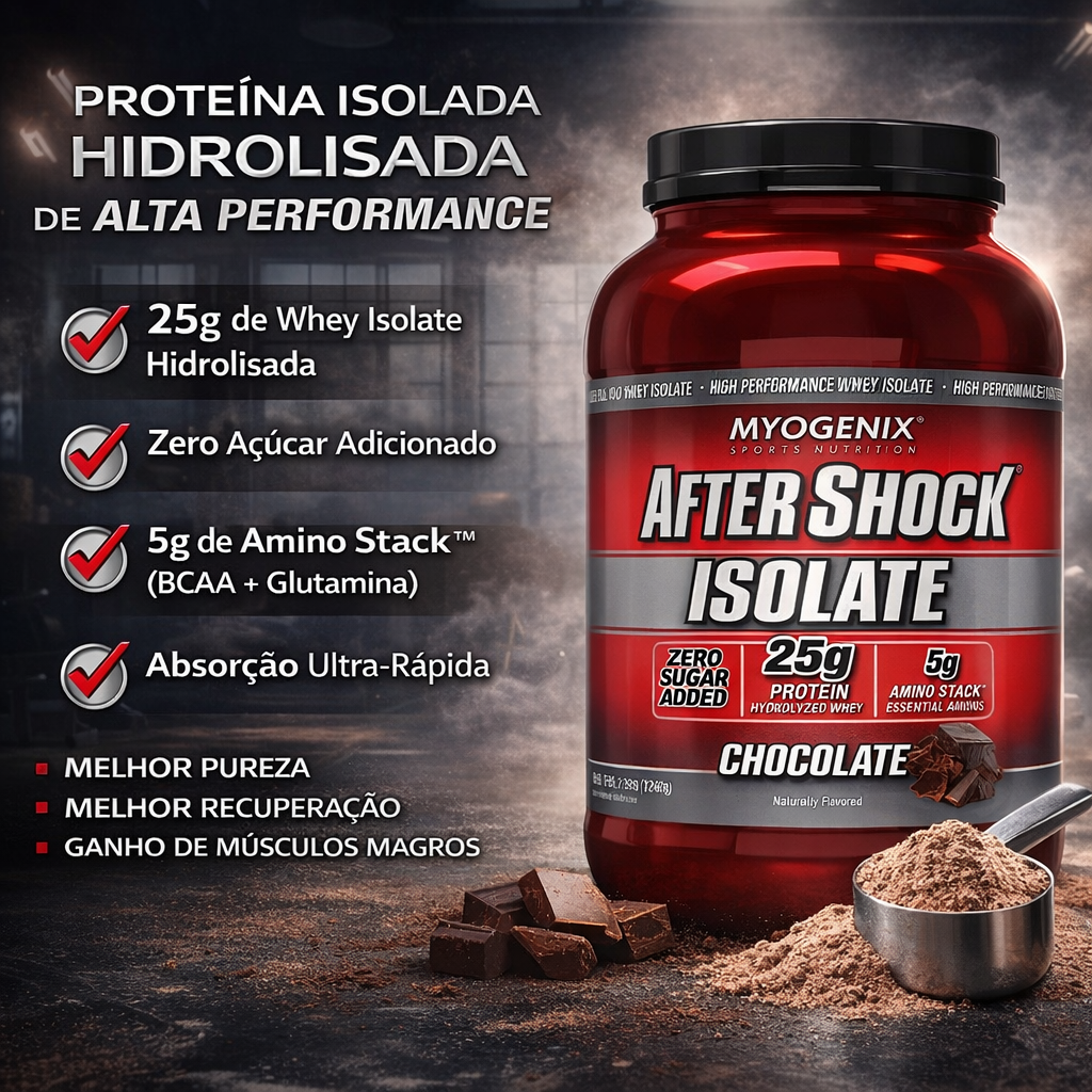 Whey Protein Isolado After Shock 1045g Myogenix