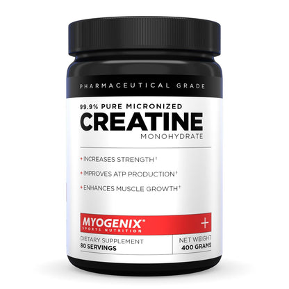 Creatine Monohydrate Micronized 100% Pura Myogenix