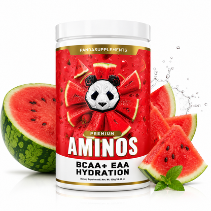 Aminoácido Premium Aminos BCAA + EAA Hydration Panda Supplements