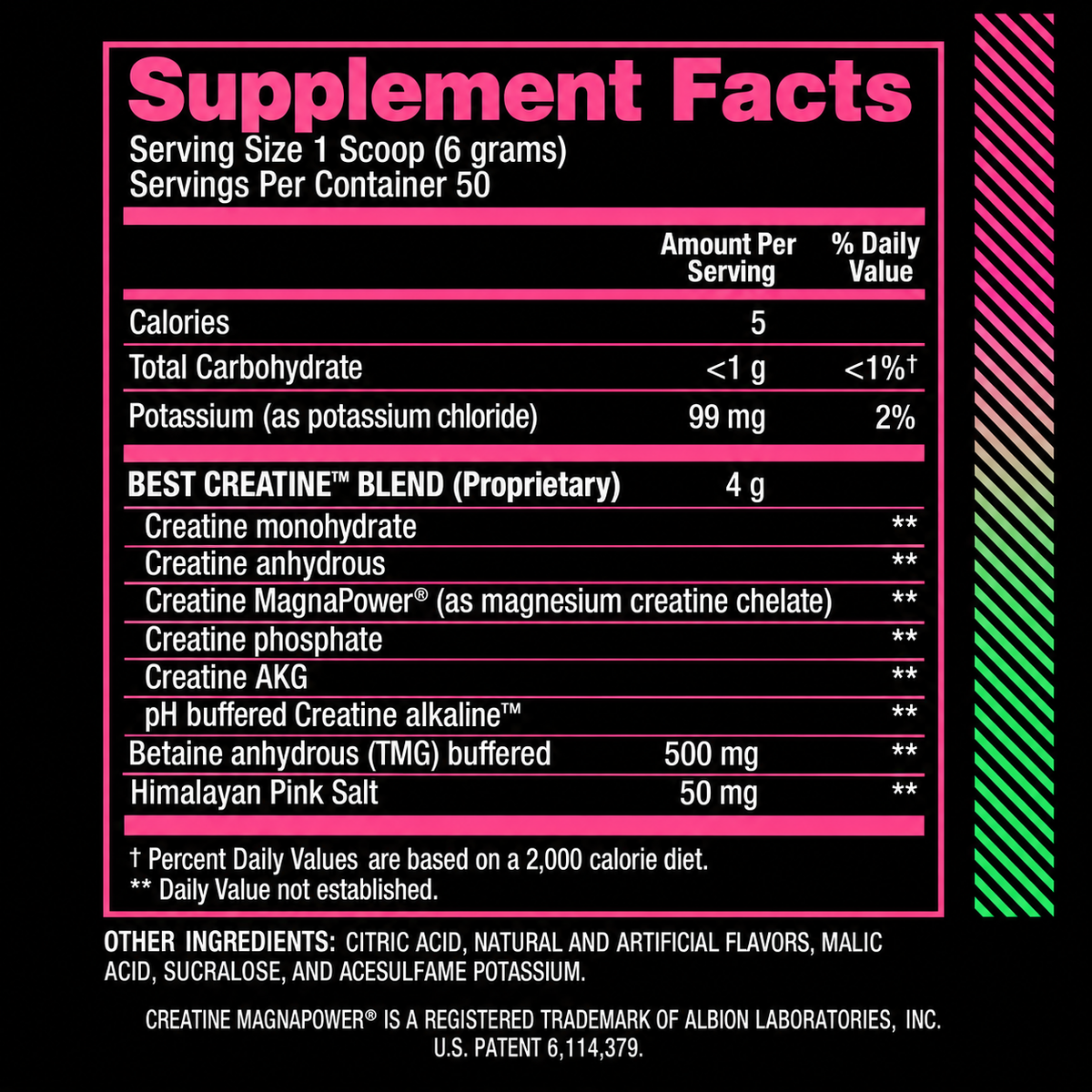 Creatina Monohidratada Best Creatine 300g 50 Servings BPI