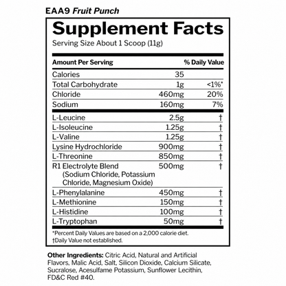 Essential Amino 9 Recovery & Hydration Rule1 30 Servings