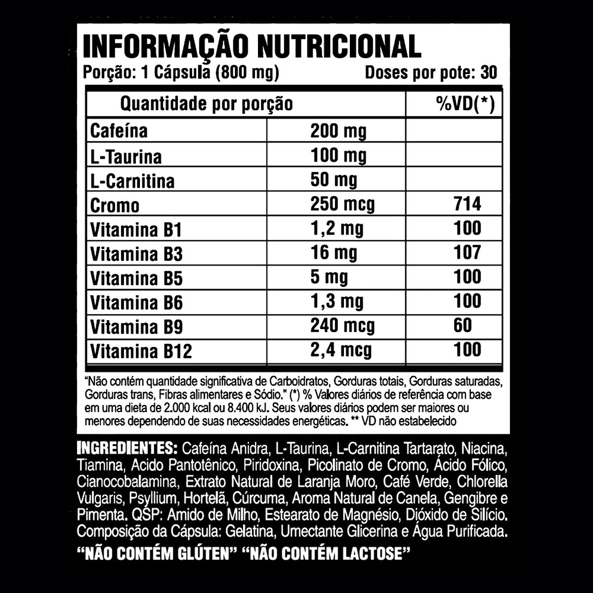 Termogênico Lipo 6 Black Ultra Concentrate Nutrex Research