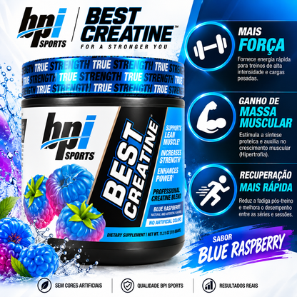 Creatina Monohidratada Best Creatine 300g 50 Servings BPI