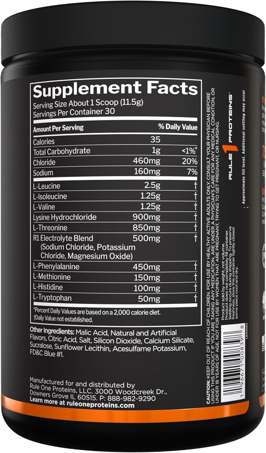 Essential Amino 9 Recovery & Hydration Rule1 30 Servings