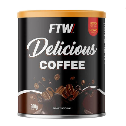 Delicious Coffee Lata 300g Café Termogênico FTW