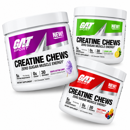 Creatina Chews 120 Tabletes GAT Sport