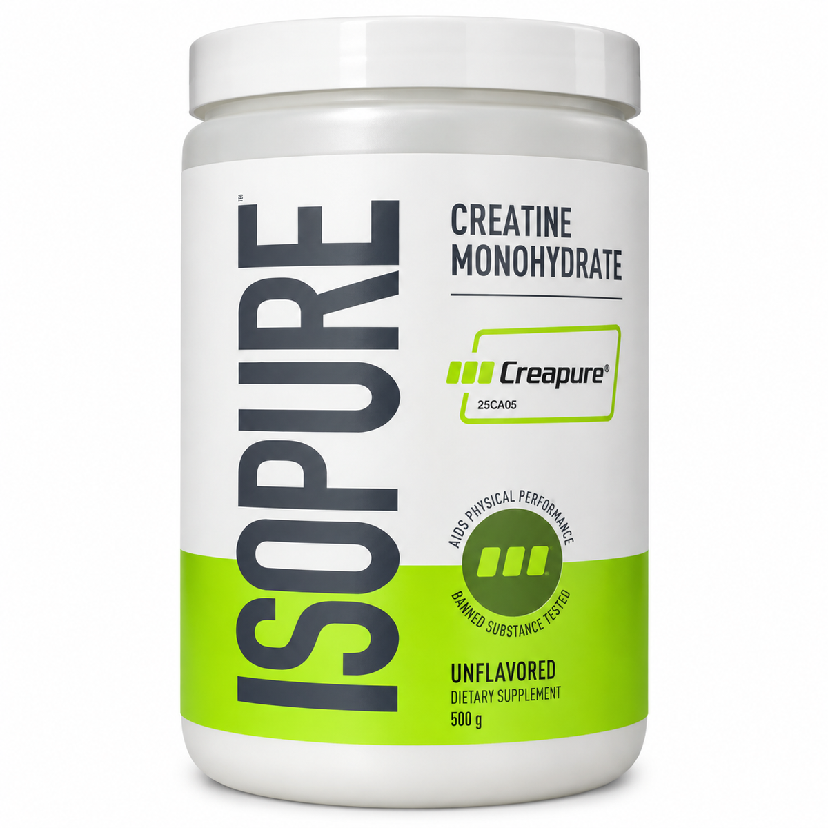 Creatina Isopure Creatine Monohydrate Creapure 500g Isopure