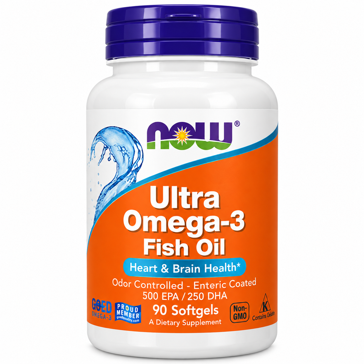 Ômega-3 Ultra NOW Foods 90 Softgels NOW Foods