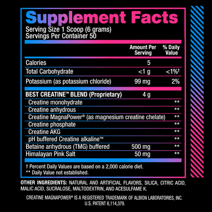 Creatina Monohidratada Best Creatine 300g 50 Servings BPI