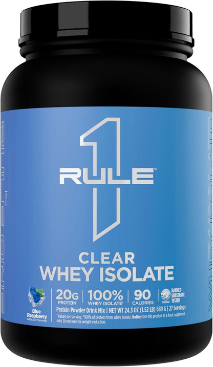 Whey Isolado Clear Whey Isolate Rule1 689g Blue Rasperry