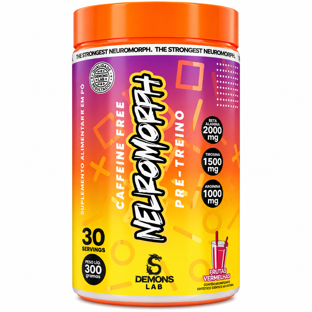 Neuromorph Pré-Treino Sem Cafeín 300g Demons Lab