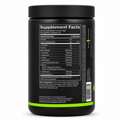 Aminoácido Energized Amino Sour Candy Rule 1 30 Servings