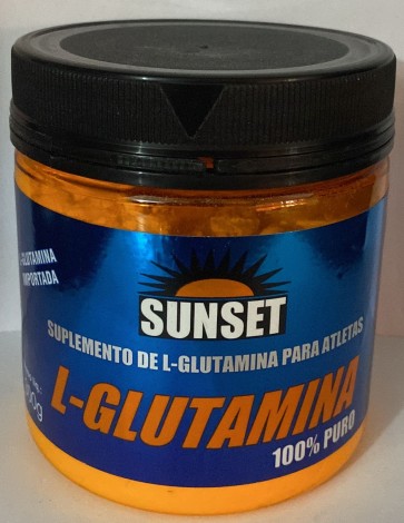 L-Glutamina 100% Puro 300g (60 servs) - SUNSET