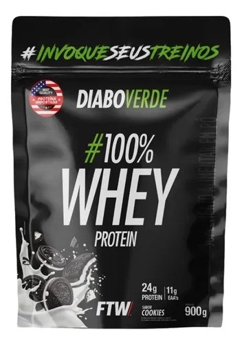 Diabo Verde 100% Whey Protein 900g
