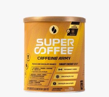 SuperCoffee Paçoca com Chocolate Branco 220g (22 doses)