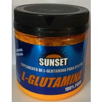 L-Glutamina 100% Puro 300g (60 servs) - SUNSET