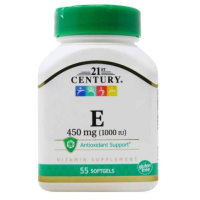 Vitamina E - 450mg (1000 UI) 55caps - Century